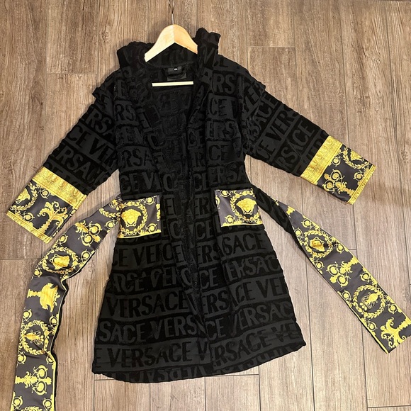Versace Black and Gold Women's Jacket